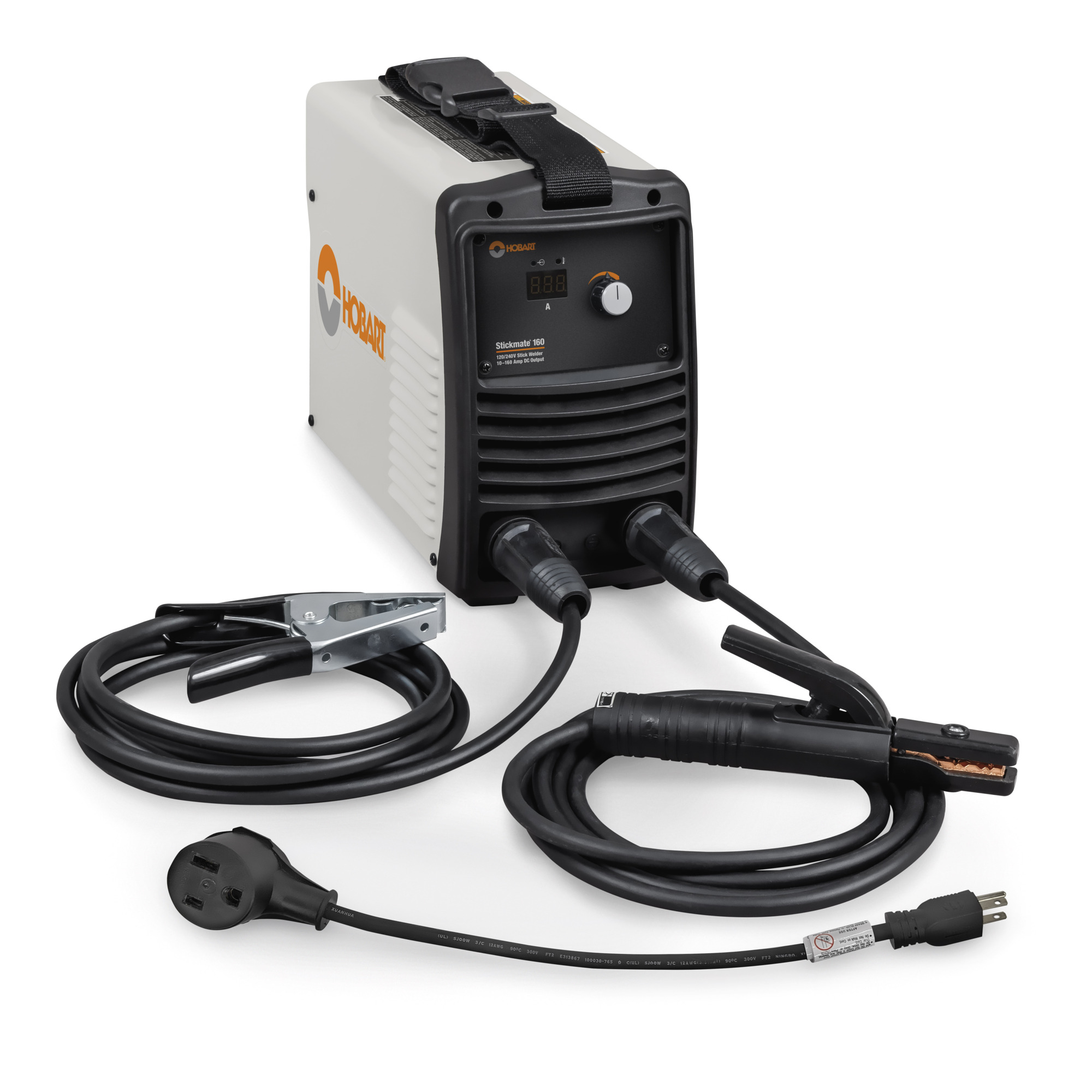 Hobart Stickmate 160 DC Stick Welder, 120/240V, 160 Amps Max., Model# 500585